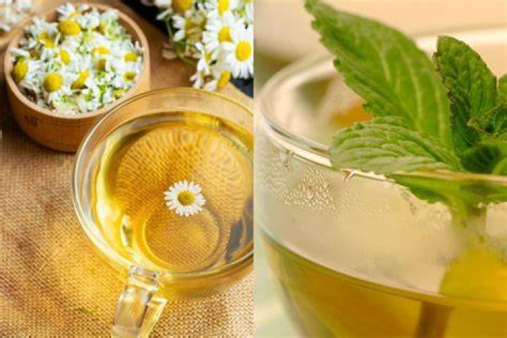 Like tea made with chamomile or peppermint