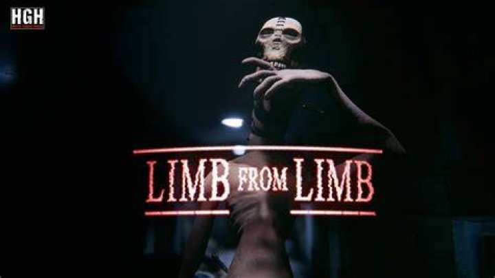 ___ limb from limb (attacked violently)