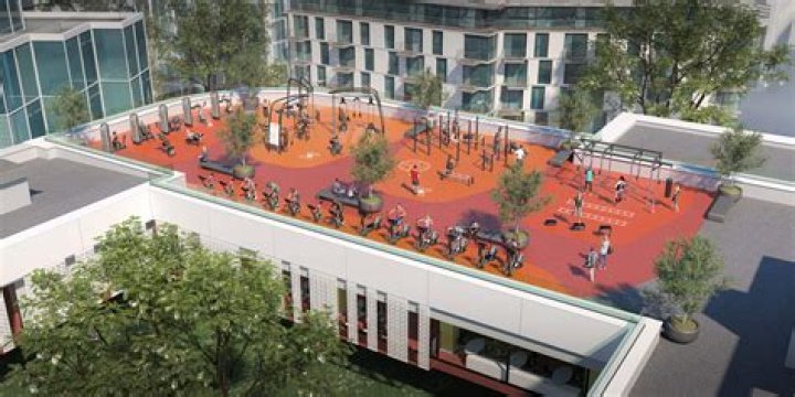 Local workout centers: Abbr.