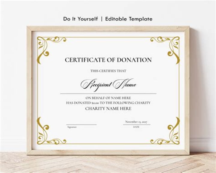 Made a donation