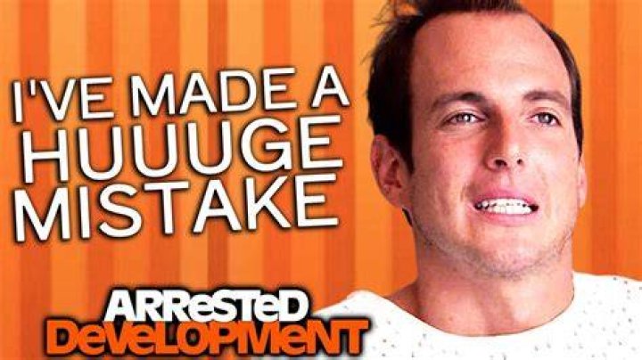 ___ made a terrible mistake!