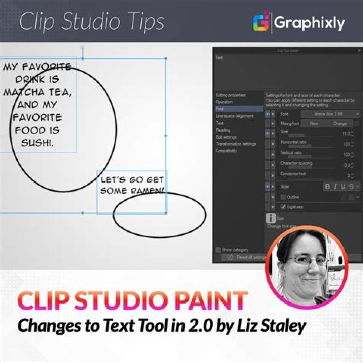 Make changes to text