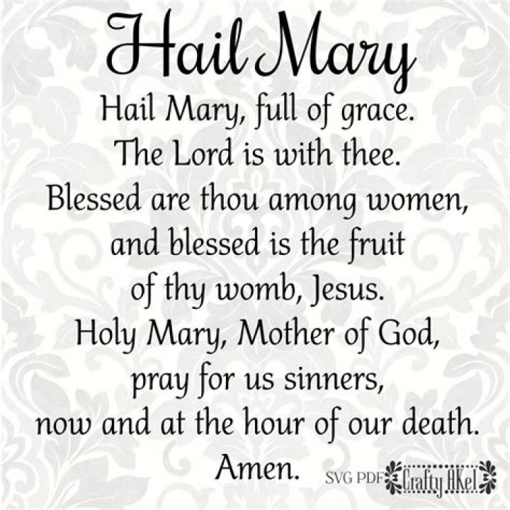 ___ Maria (Catholic prayer)