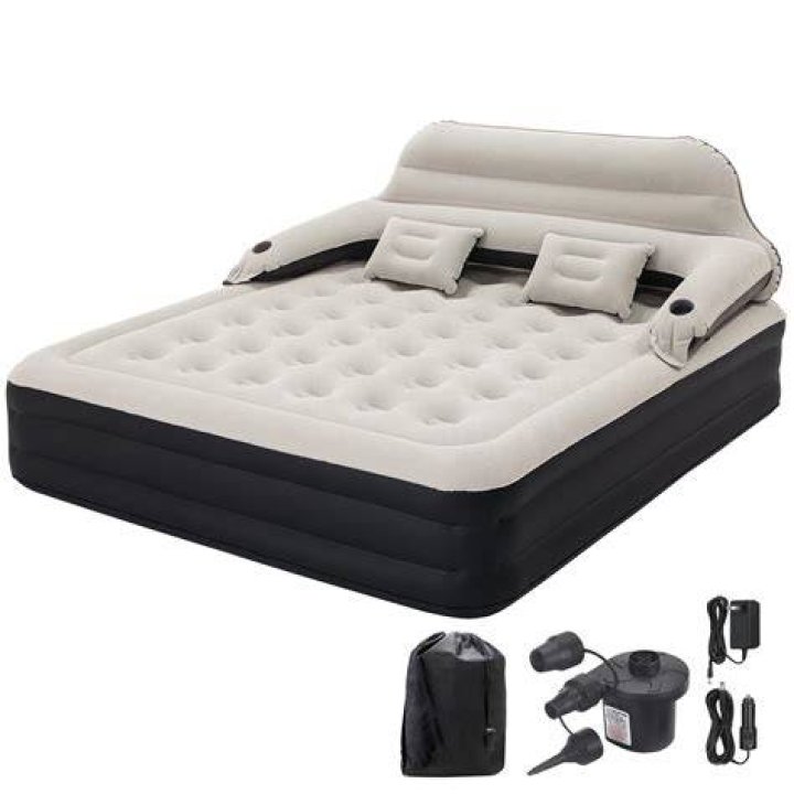 ___ mattress (inflatable bed)