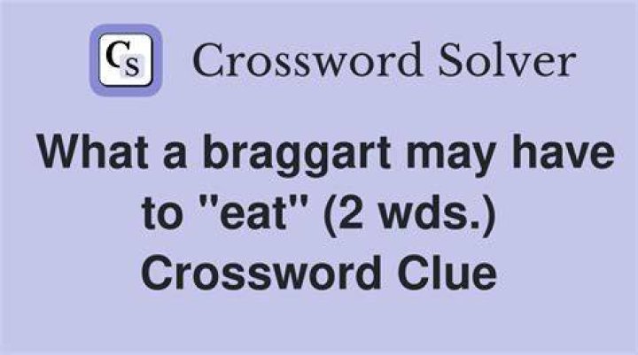 ___ may have mentioned ...: 2 wds.