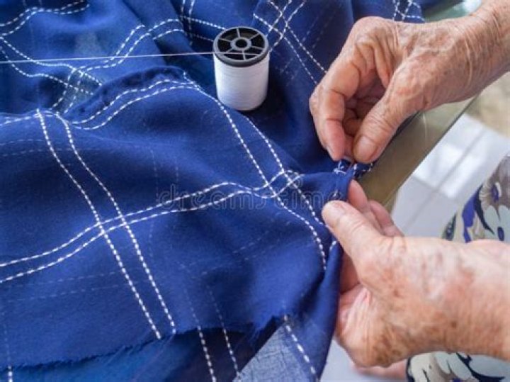 Mend with needle and thread