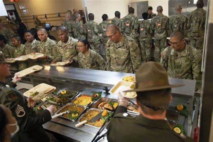 Military cafeteria