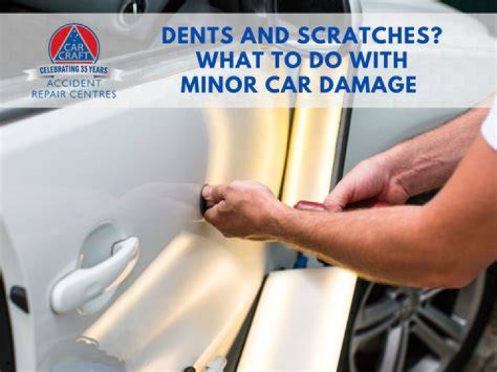 Minor dent