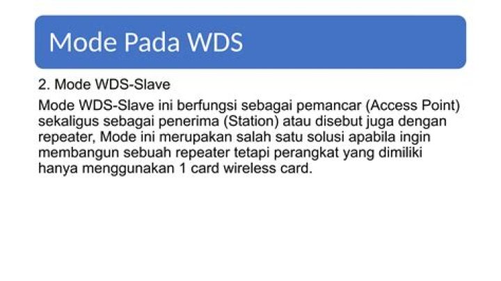 ___ mode: 2 wds.