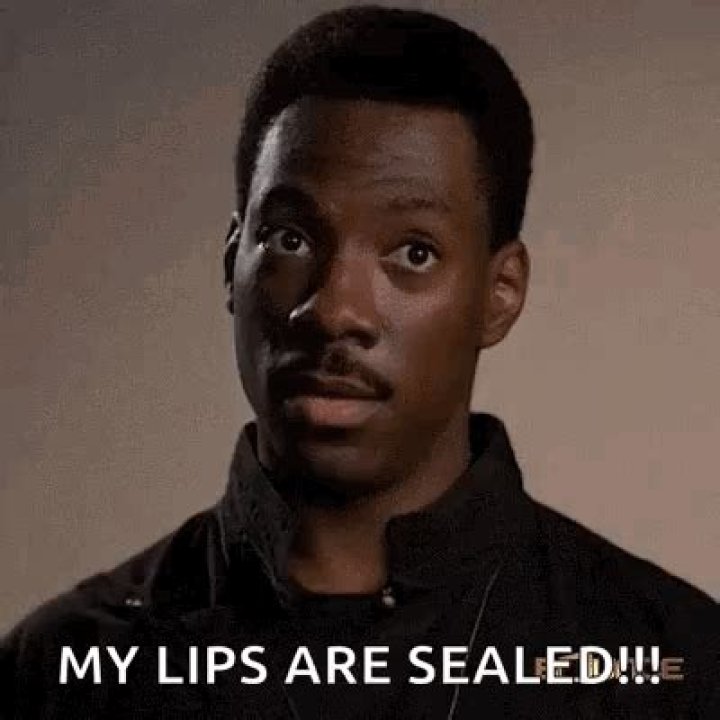 My lips ___ sealed