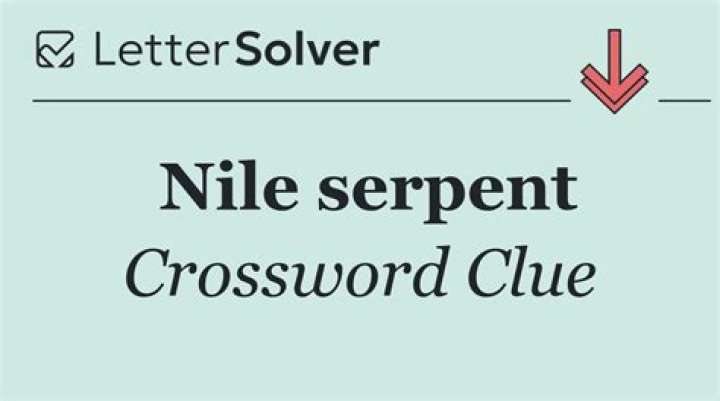 Nile serpent