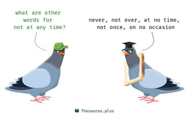 Not at any time