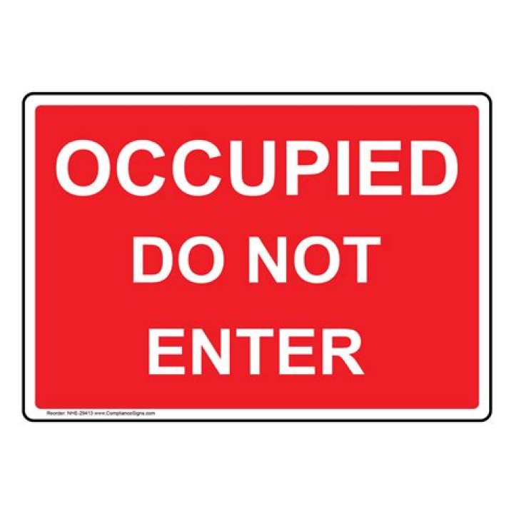 Not occupied