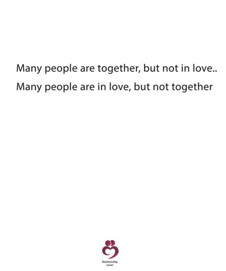 Not together