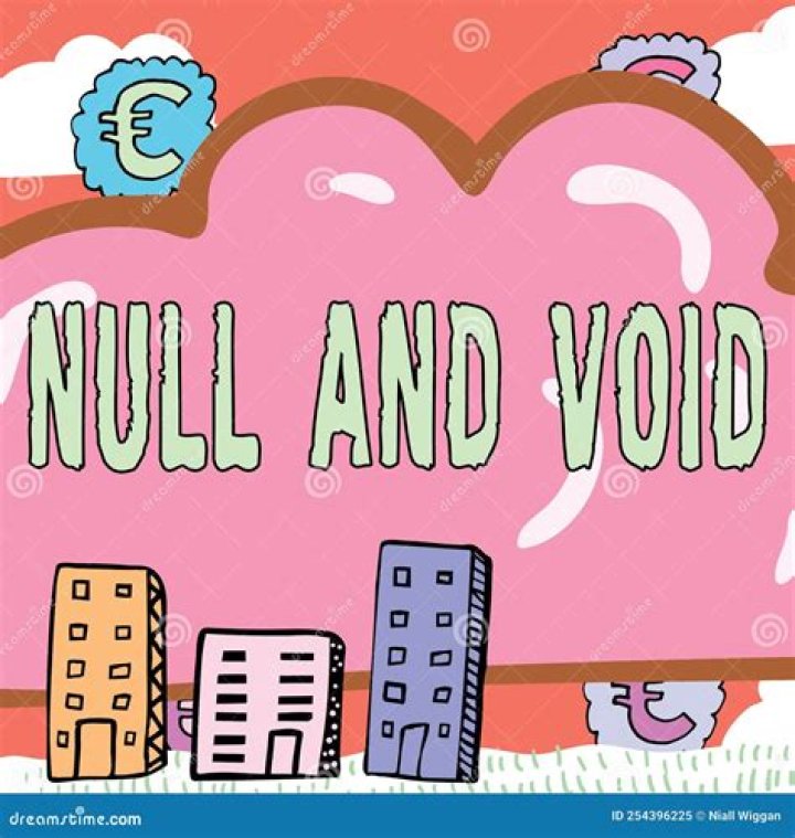 Null and ___ (invalid as a contract)