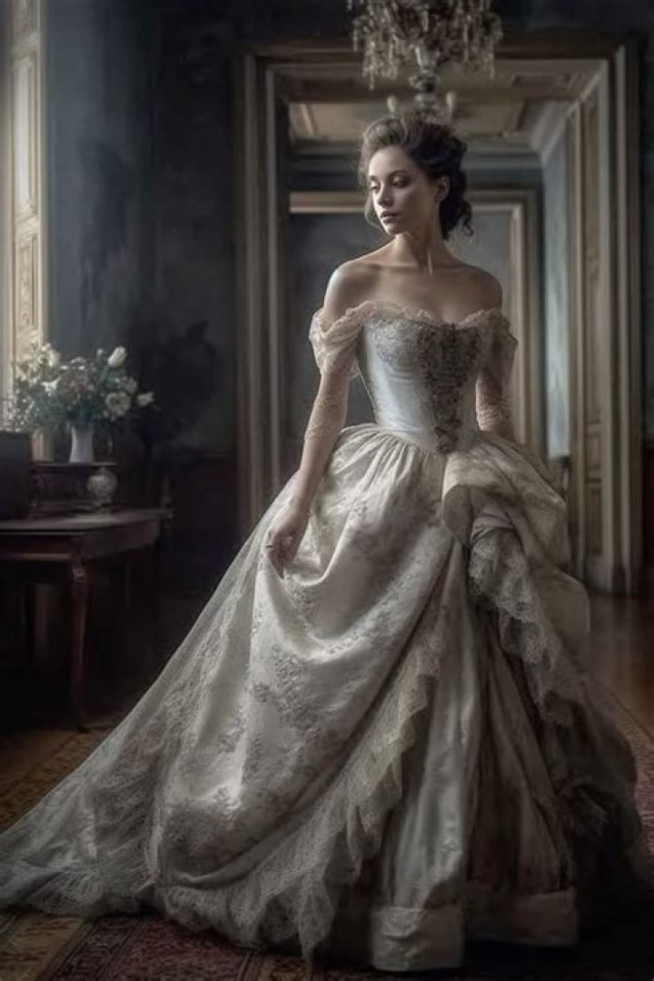 Old-timey glamour model