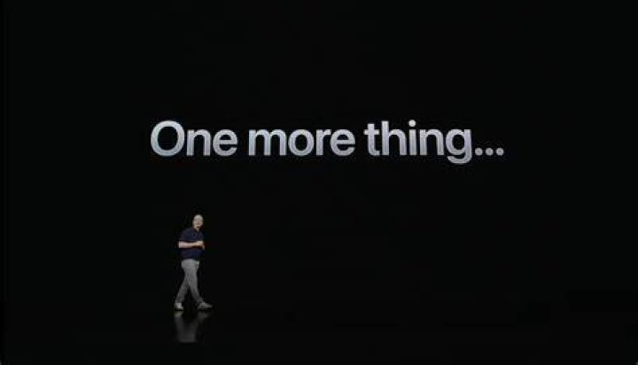 ___ one more thing!