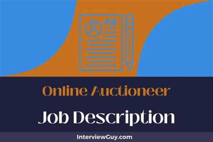 Online auctioneer