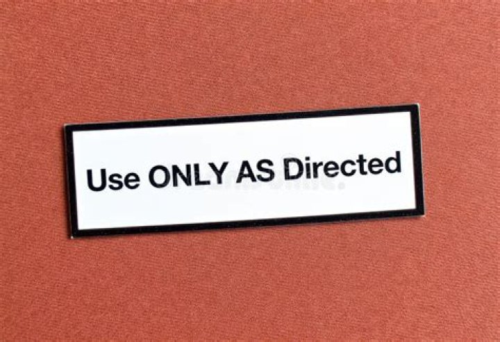 ___ only as directed
