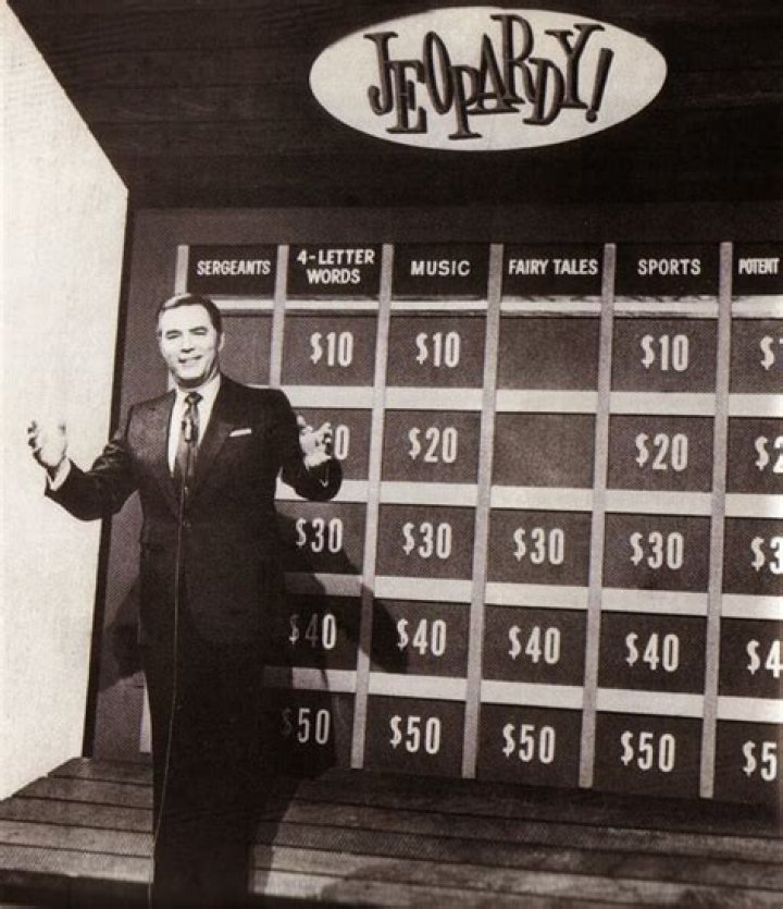 Original Jeopardy! host Fleming