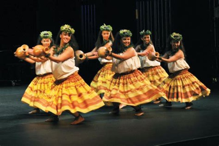 Party with hula dancing