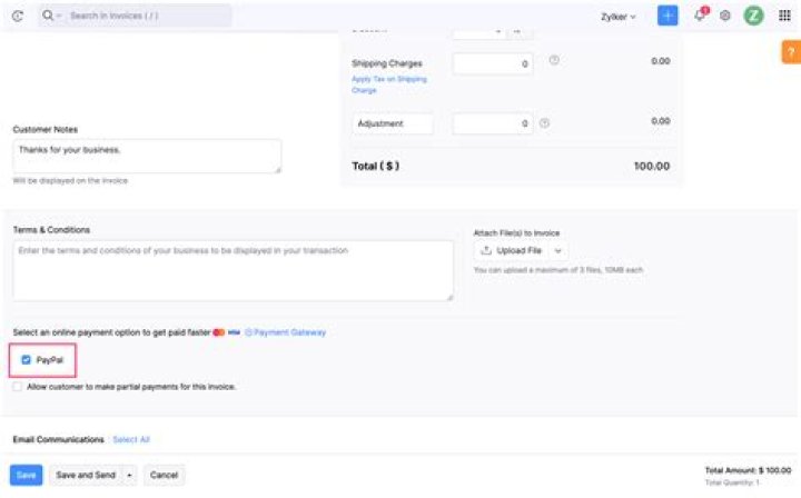 Payment option involving paper