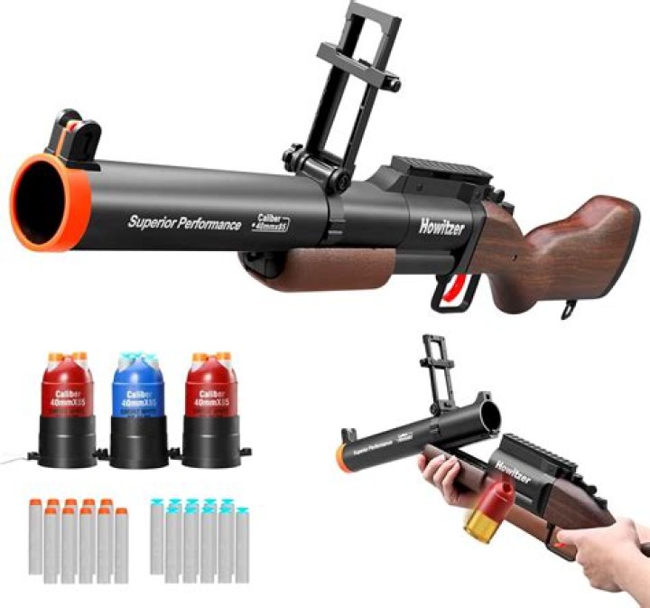 Pellets in toy guns