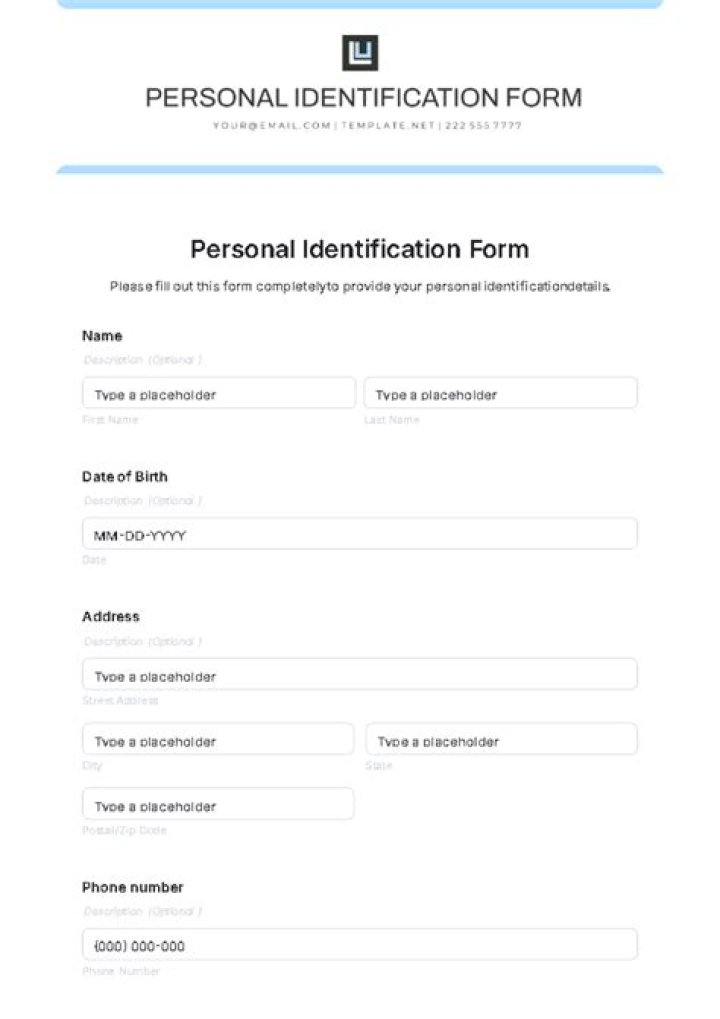 Personal identifier