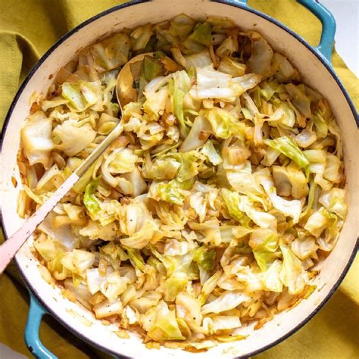 Picnic side dish made from cabbage