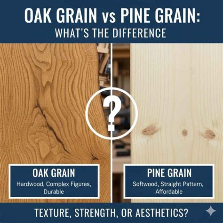 Pine elm or oak