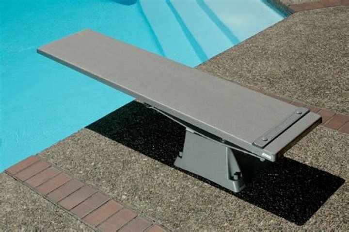 Place for a diving board