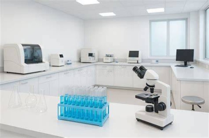 Place for microscopes and test tubes