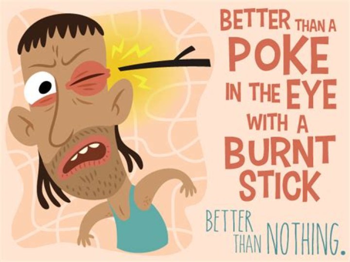 Poke with a sharp stick