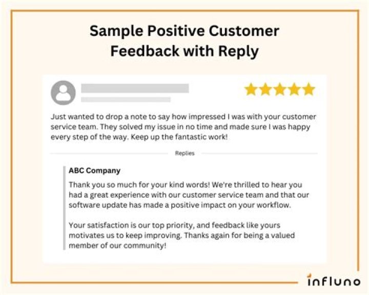 Positive reply