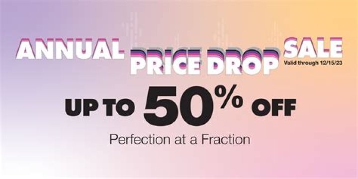 Price drop event