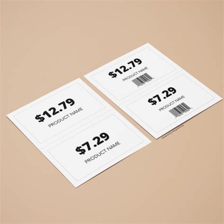 Price label