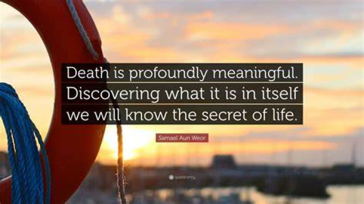 Profoundly meaningful