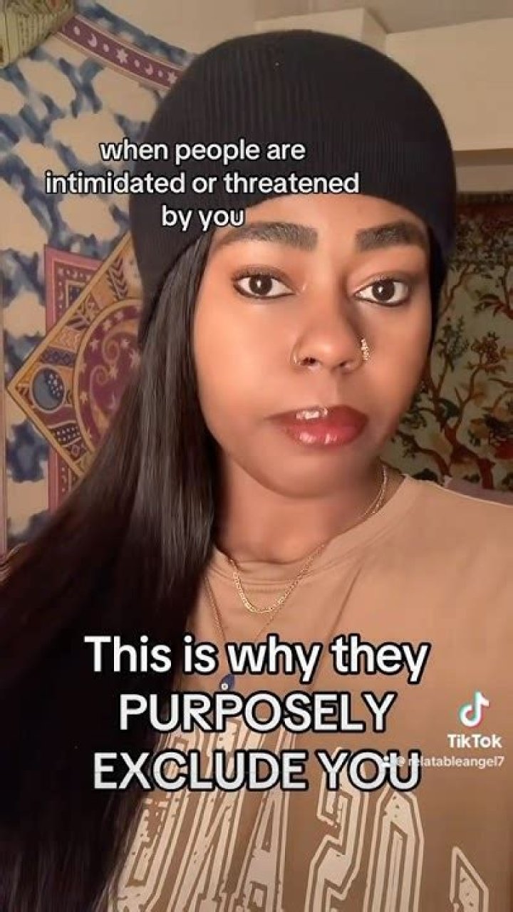 Purposely exclude