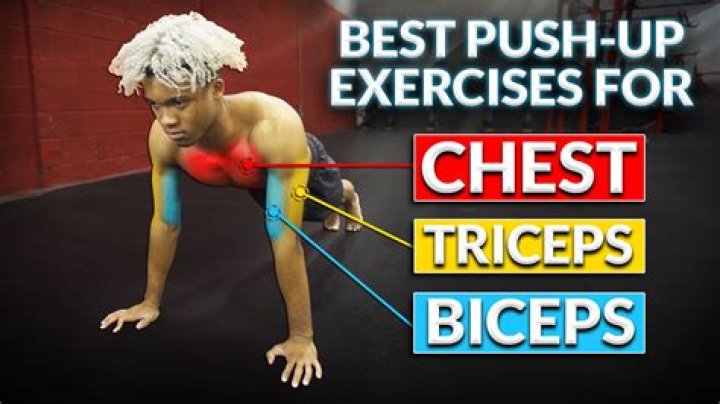 Push-ups and demi-cups for example