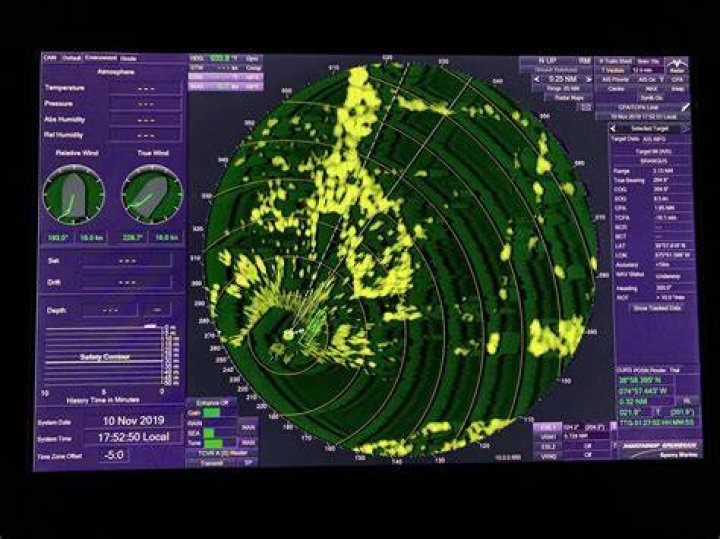 Radar screen spot