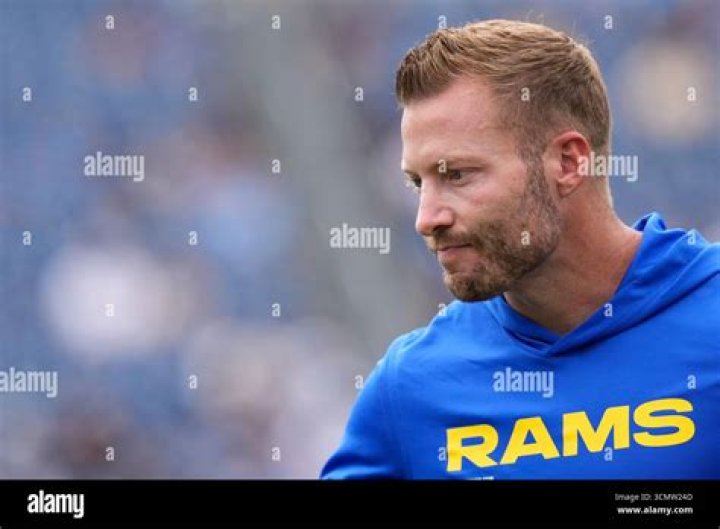 Rams head coach McVay