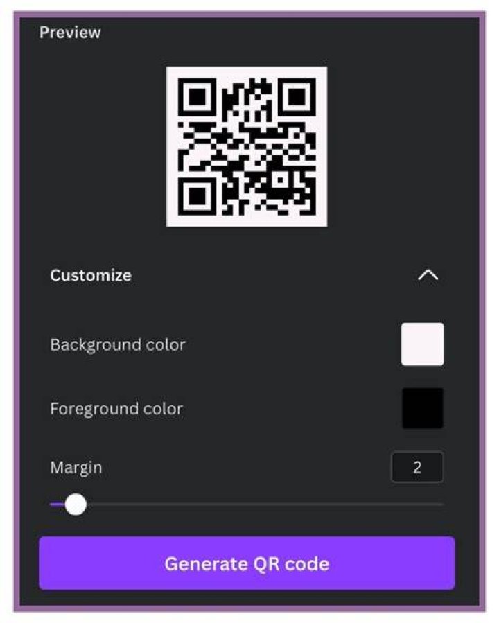 Read as a QR code