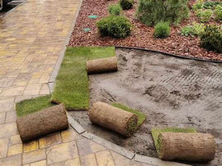 Ready-made lawn material
