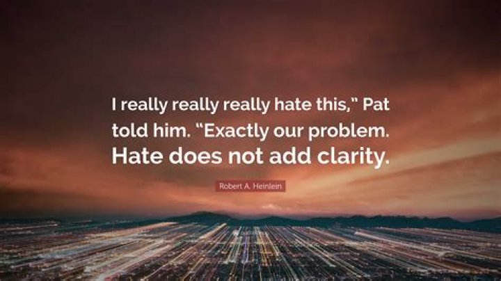 Really hate