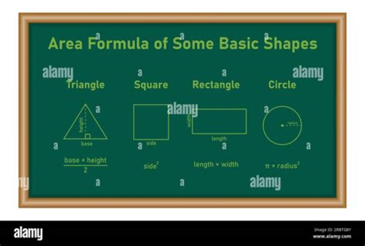 Rectangle or triangle for example