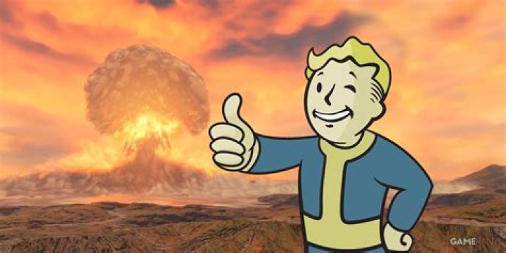 Red fallout from a volcano
