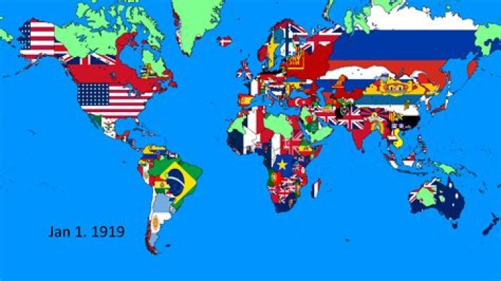 Rightward on most maps