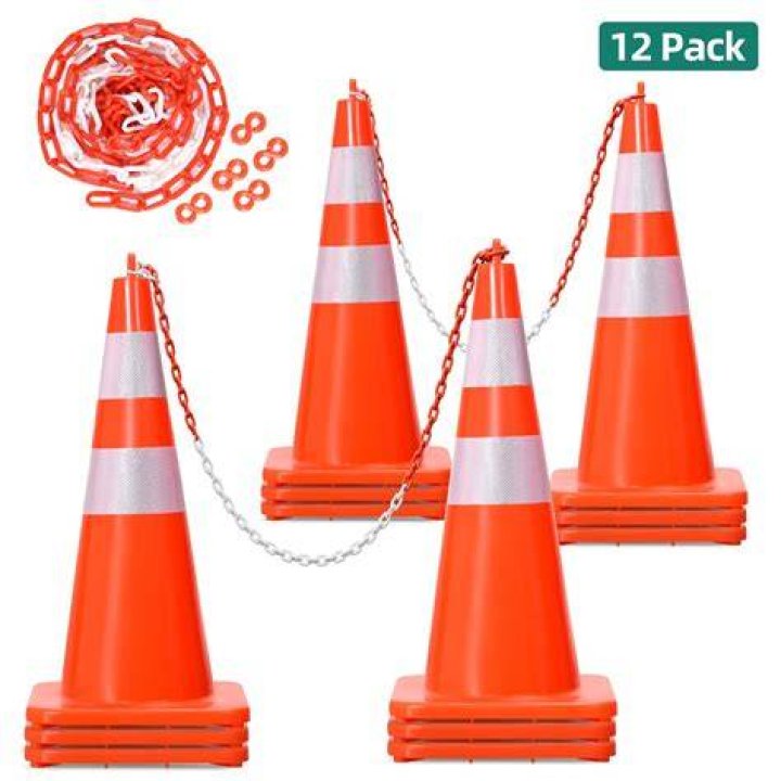 Road construction cone
