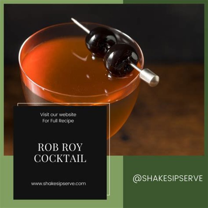 Rob ___ (Scotch cocktail)