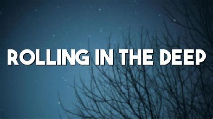 Rolling in the Deep singer